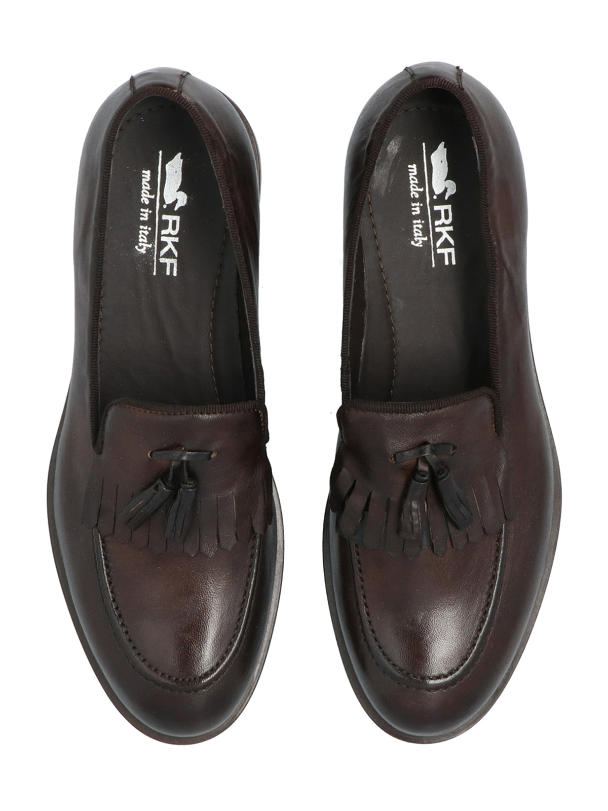 Zapato Cuero Hombre Adige Café Rockford