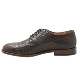 Zapato Cuero Hombre Pietro Café Rockford