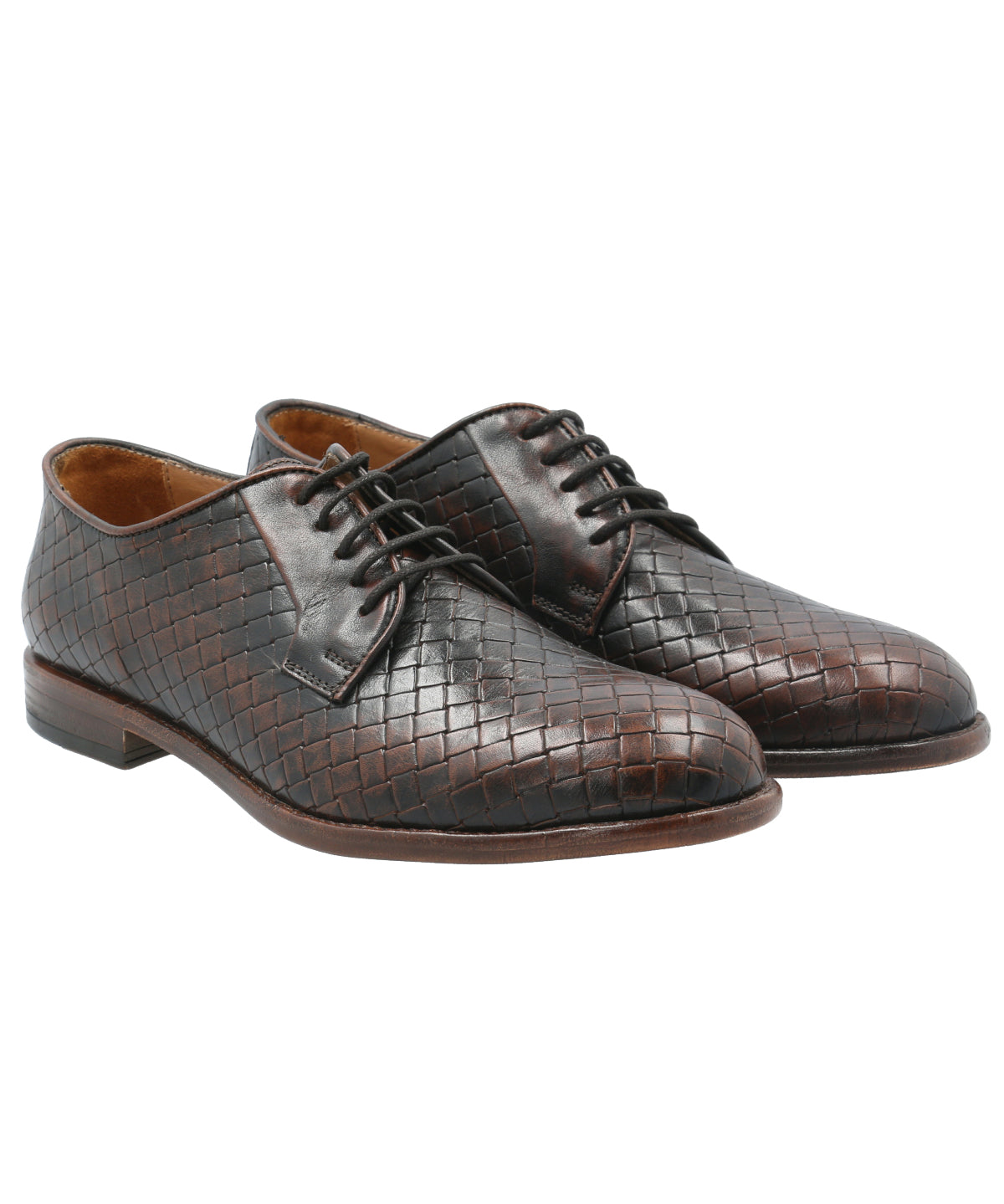 Zapato Cuero Hombre Pietro Café Rockford