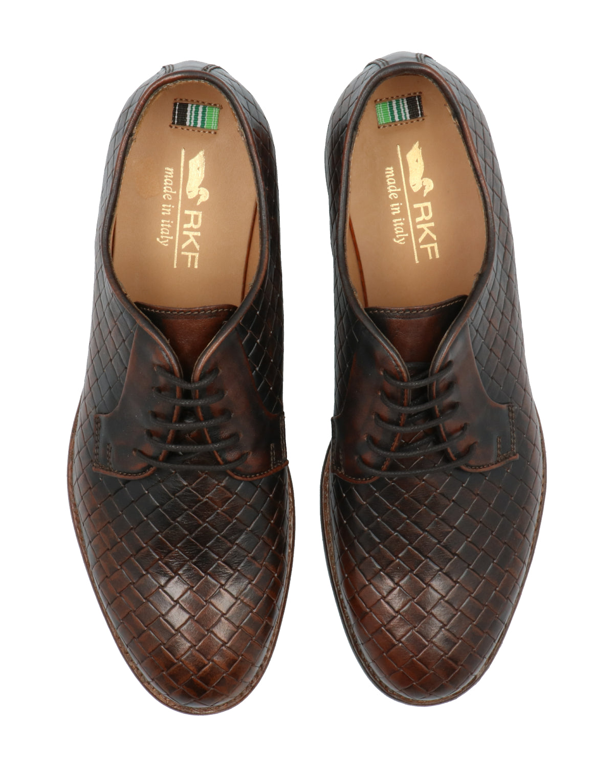 Zapato Cuero Hombre Pietro Café Rockford