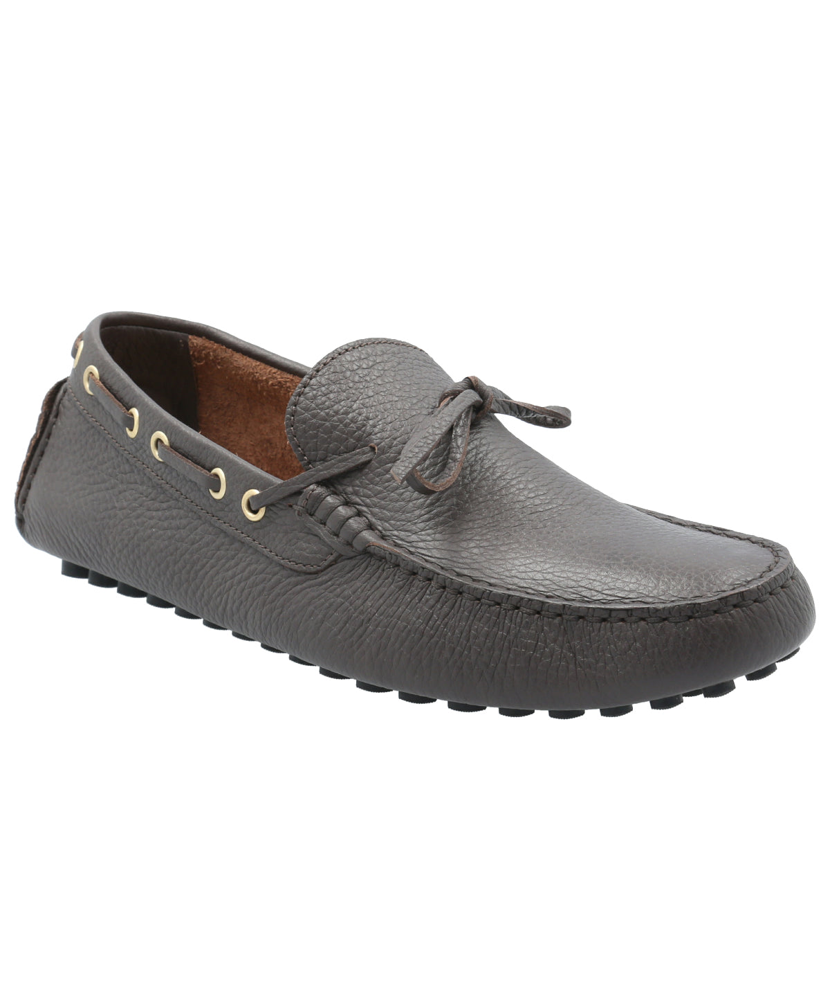 Mocasín Cuero Hombre Giacomo Café Rockford