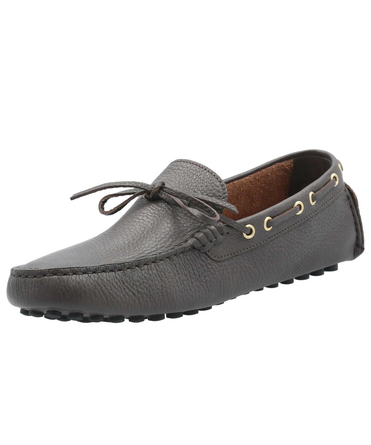 Mocasín Cuero Hombre Giacomo Café Rockford