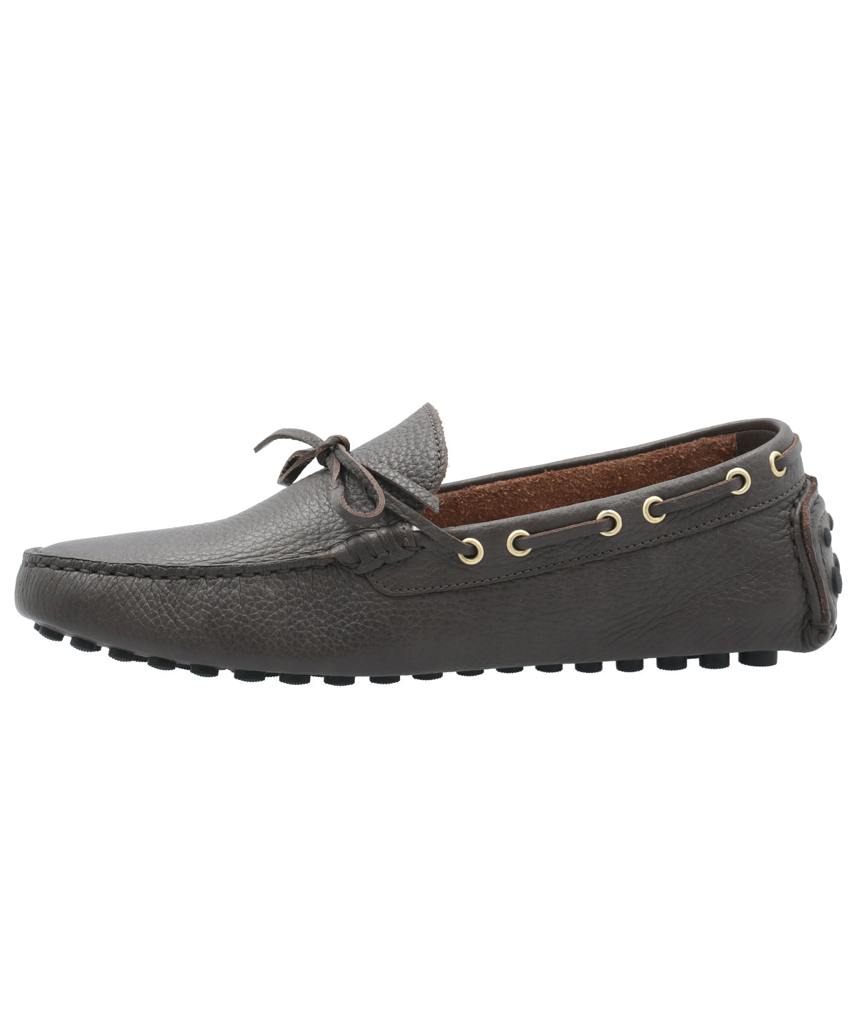 Mocasín Cuero Hombre Giacomo Café Rockford