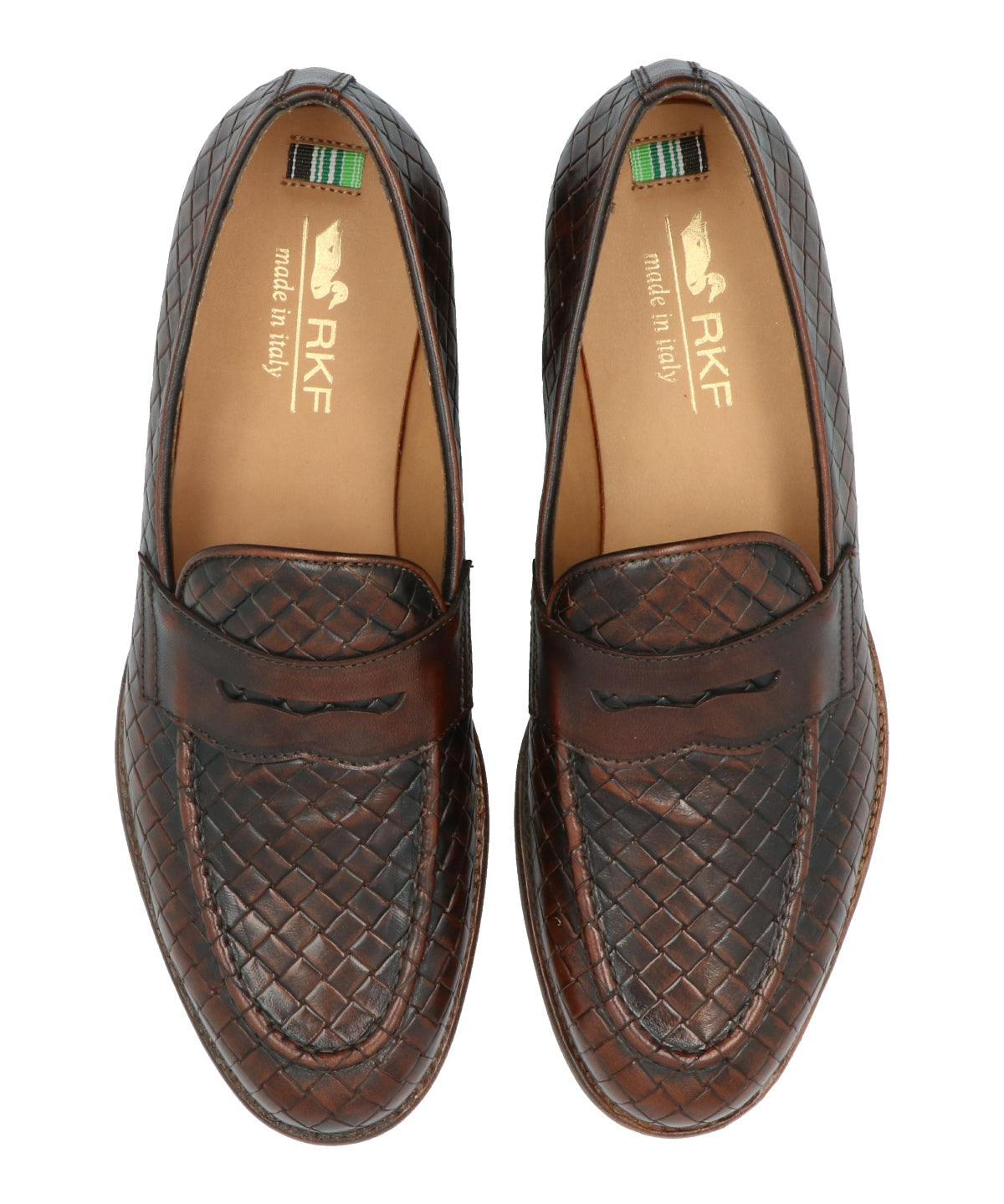Mocasín Cuero Hombre Fanti Café Rockford