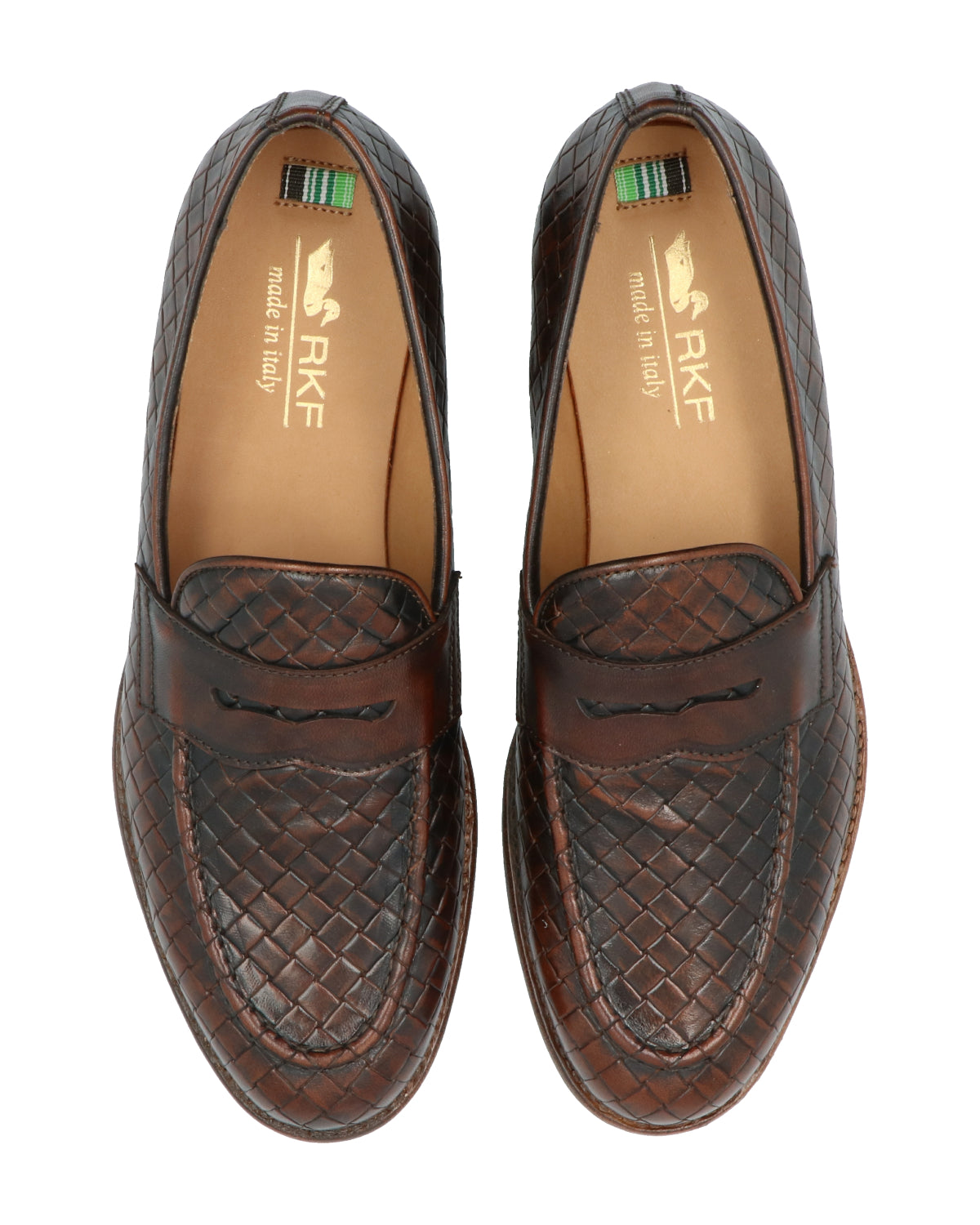 Mocasín Cuero Hombre Fanti Café Rockford