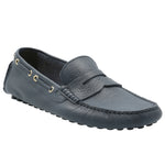 Mocasín Cuero Hombre Damiano Azul Rockford