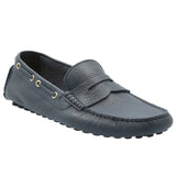 Mocasín Cuero Hombre Damiano Azul Rockford