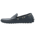 Mocasín Cuero Hombre Damiano Azul Rockford