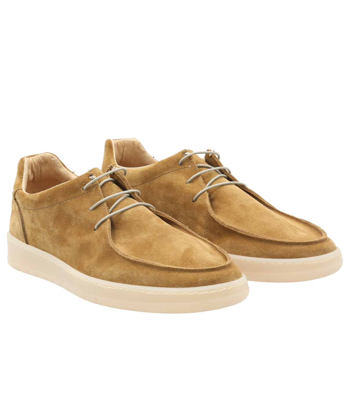 Zapato Cuero Hombre Castello Café Rockford