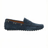 Mocasín Cuero Hombre Damiano Azul Rockford