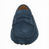 Mocasín Cuero Hombre Damiano Azul Rockford