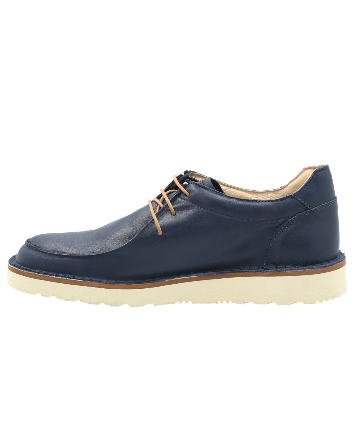 Zapato Cuero Hombre Gaetano Azul Rockford