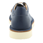 Zapato Cuero Hombre Gaetano Azul Rockford