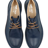 Zapato Cuero Hombre Gaetano Azul Rockford