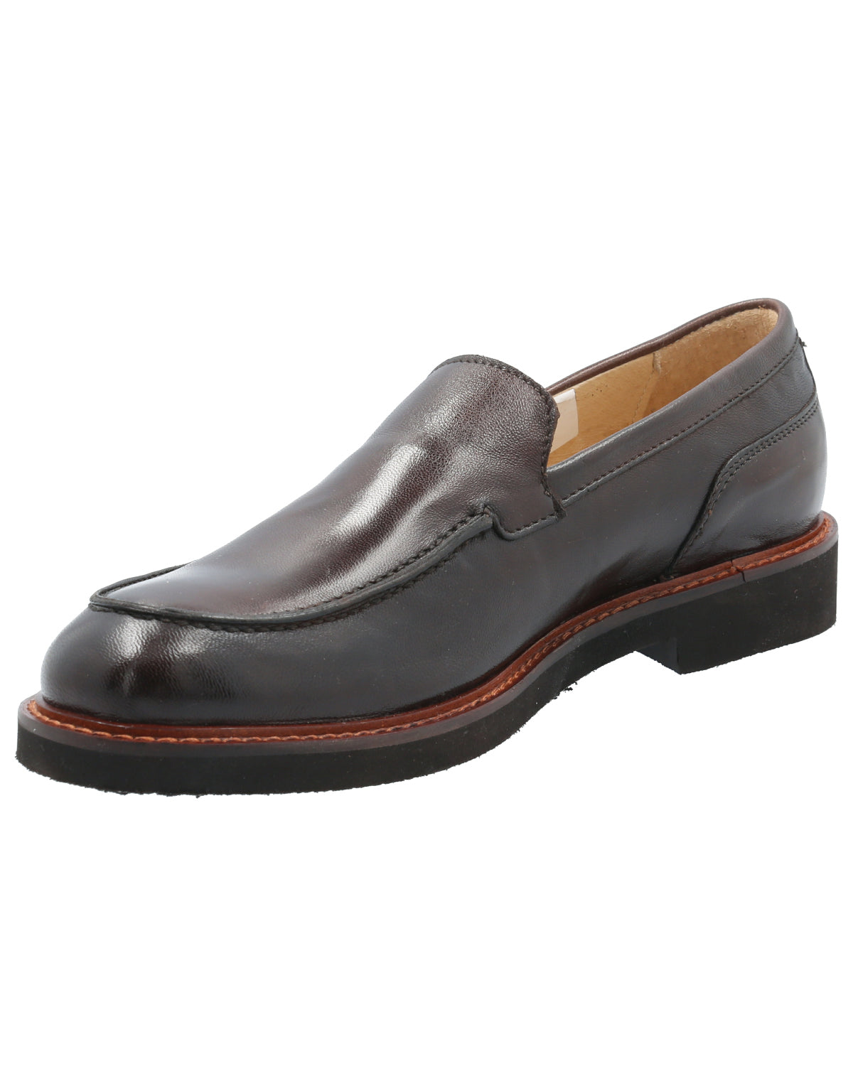 Mocasín Cuero Hombre Seprio Café Rockford