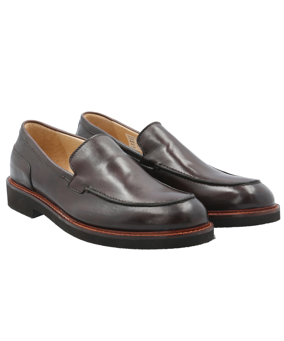 Mocasín Cuero Hombre Seprio Café Rockford