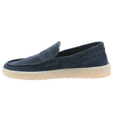 Mocasín Cuero Hombre Galvano Azul Rockford