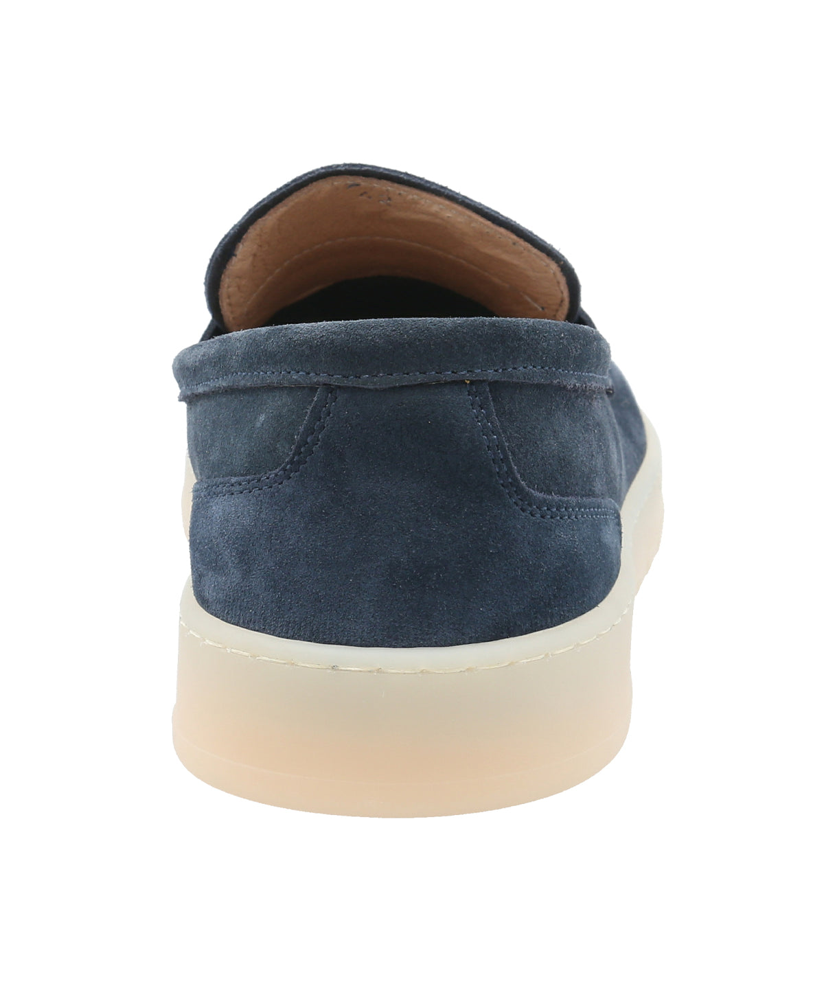 Mocasín Cuero Hombre Galvano Azul Rockford