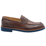 Mocasín Cuero Hombre Tasso Café Rockford