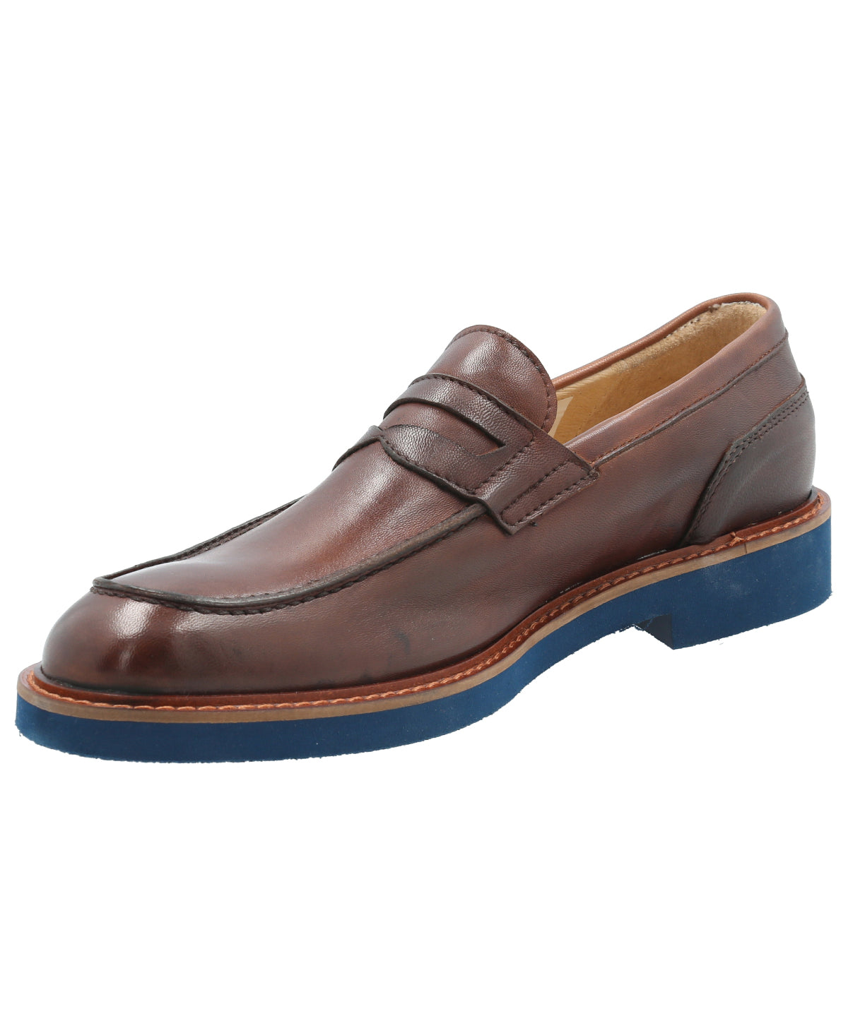 Mocasín Cuero Hombre Tasso Café Rockford
