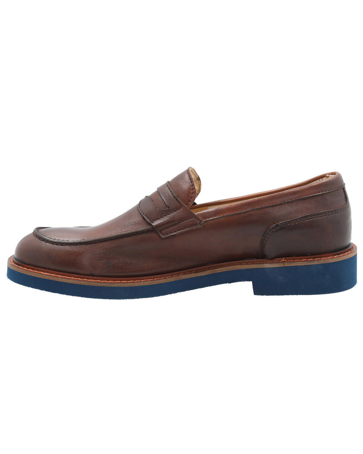 Mocasín Cuero Hombre Tasso Café Rockford