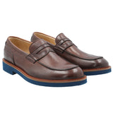 Mocasín Cuero Hombre Tasso Café Rockford