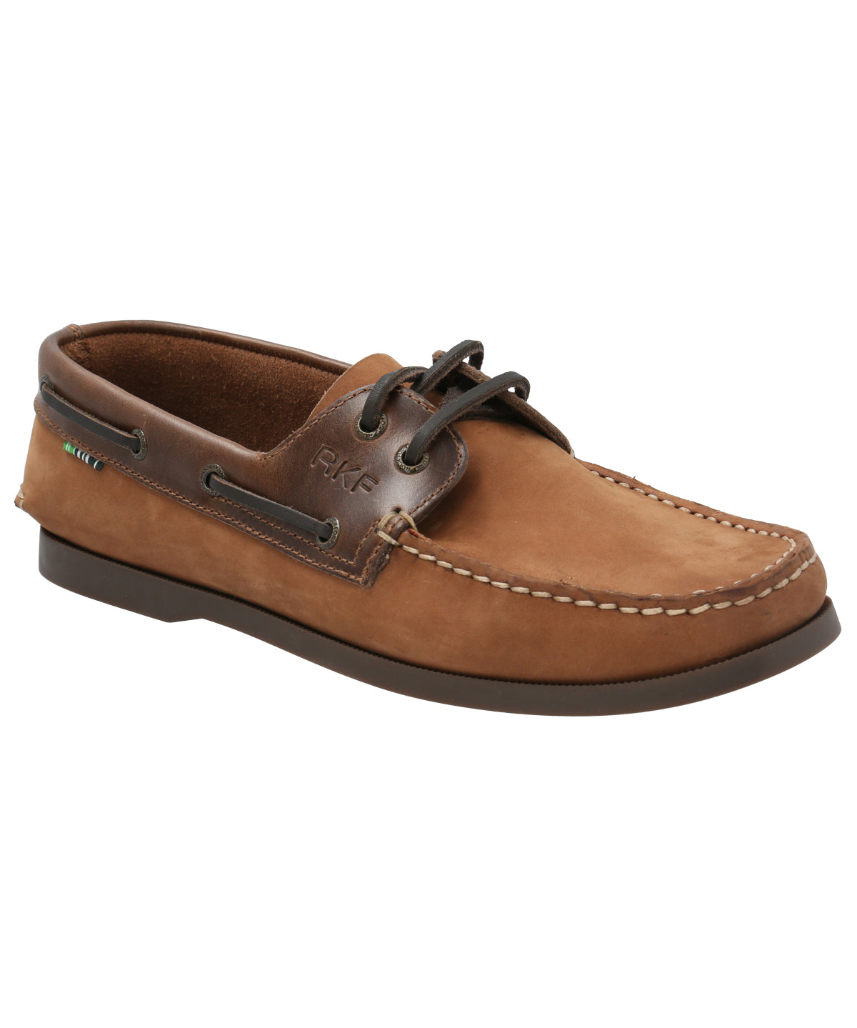Zapato Cuero Hombre Boat Chocolate Rockford