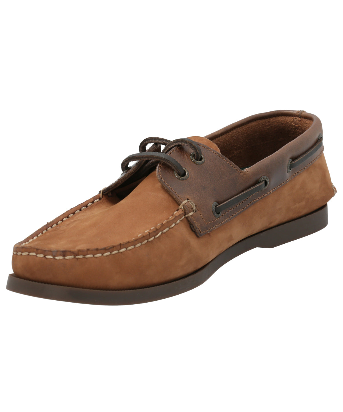 Zapato Cuero Hombre Boat Chocolate Rockford