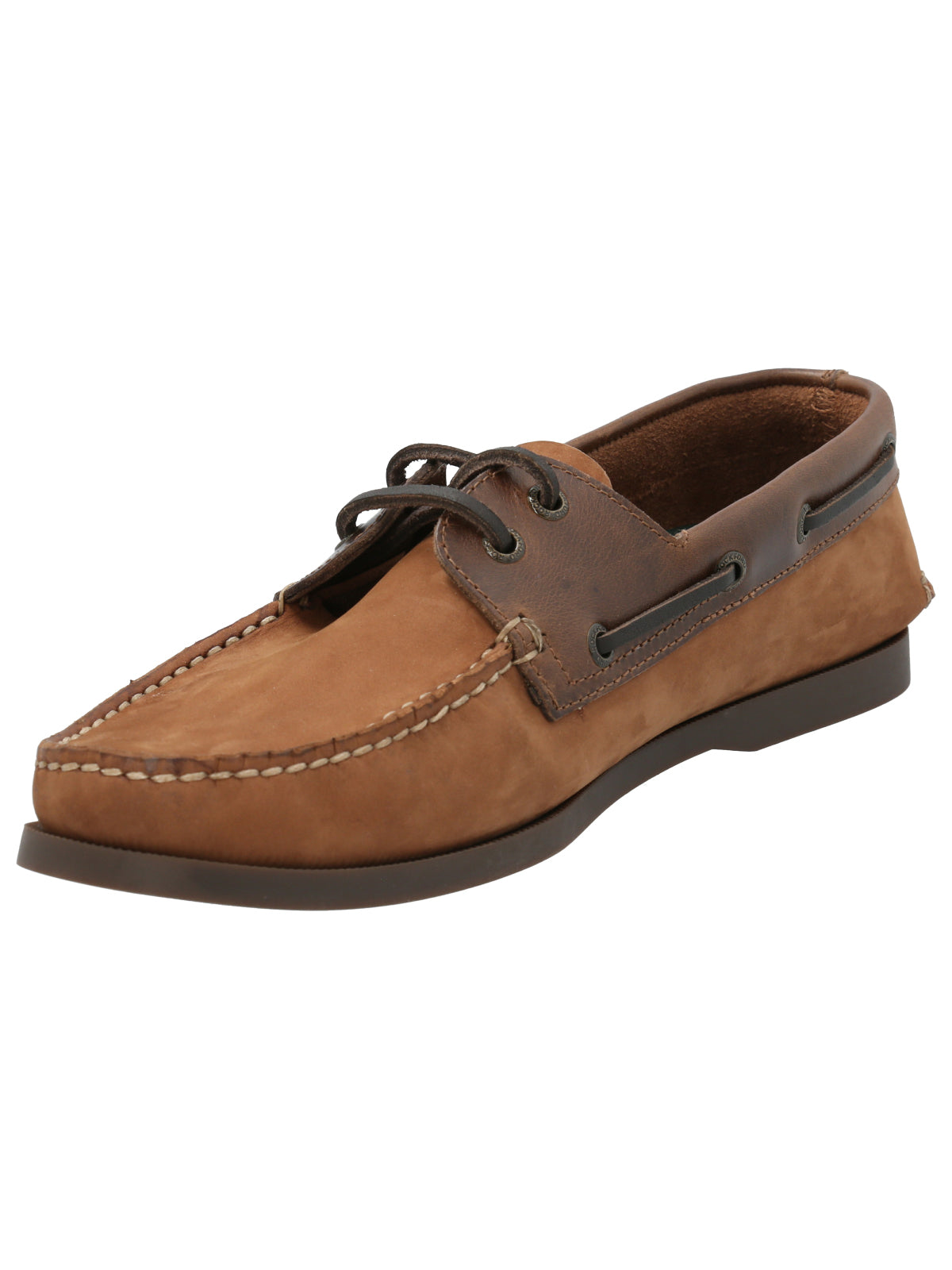Zapato Cuero Hombre Boat Chocolate Rockford
