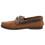 Zapato Cuero Hombre Boat Chocolate Rockford