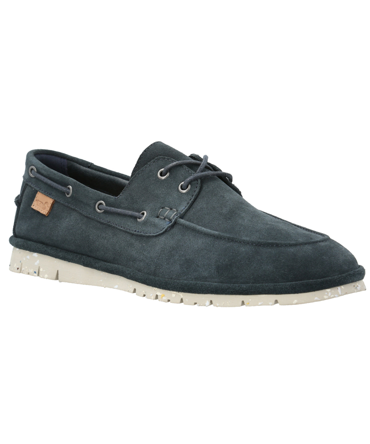 Mocasín Cuero Hombre Lisfan Azul Rockford