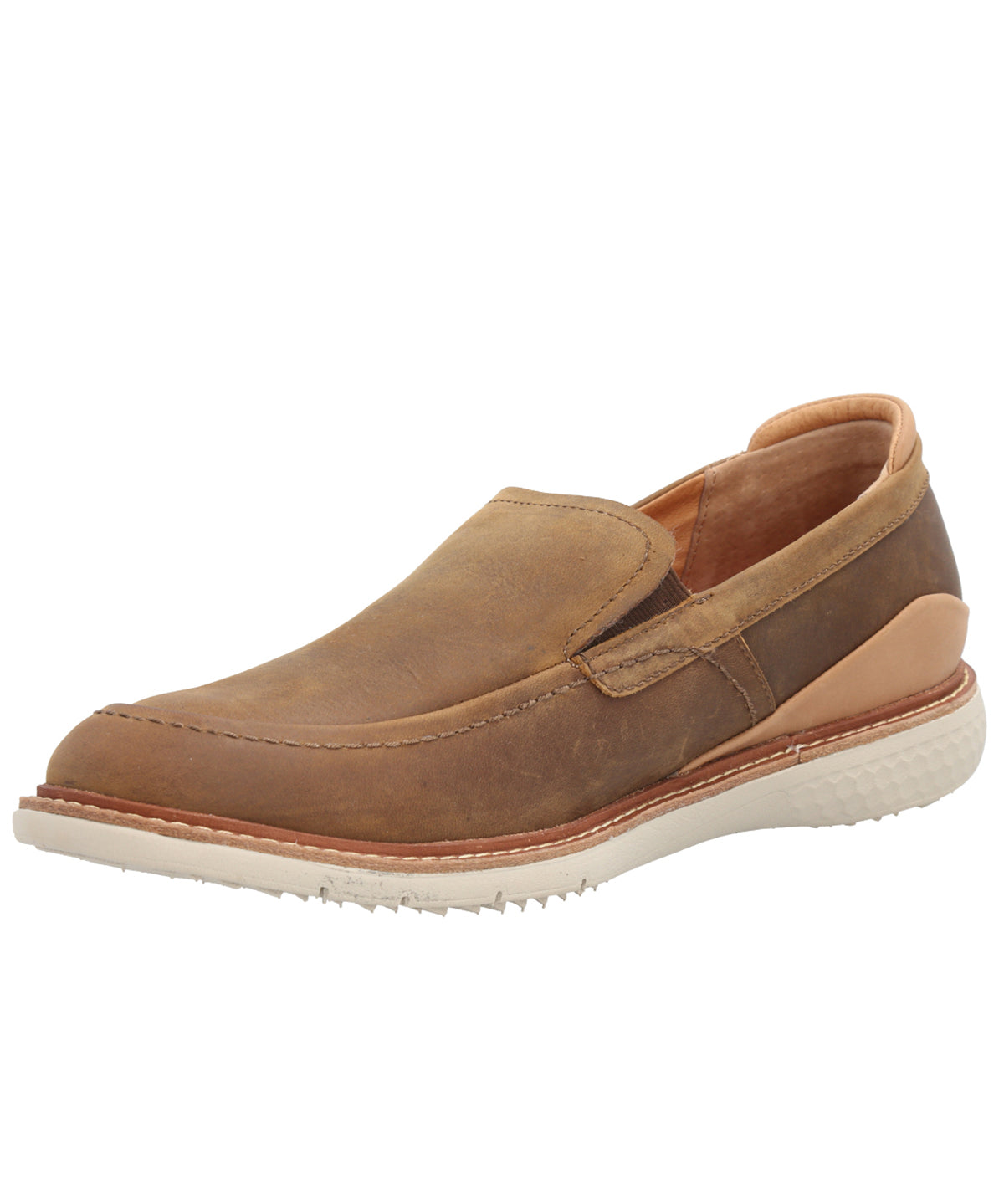 Mocasín Cuero Hombre Marke Café Rockford