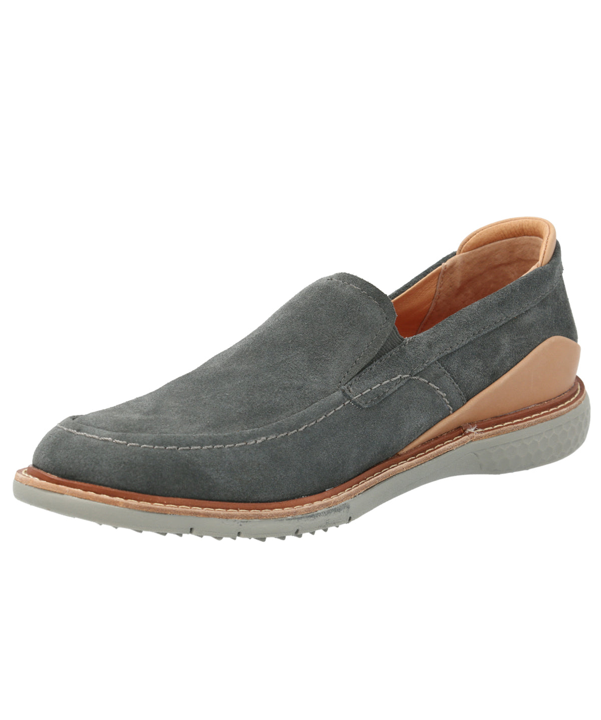 Mocasín Cuero Hombre Marke Gris Rockford