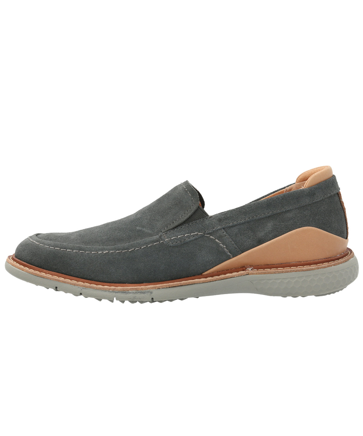 Mocasín Cuero Hombre Marke Gris Rockford