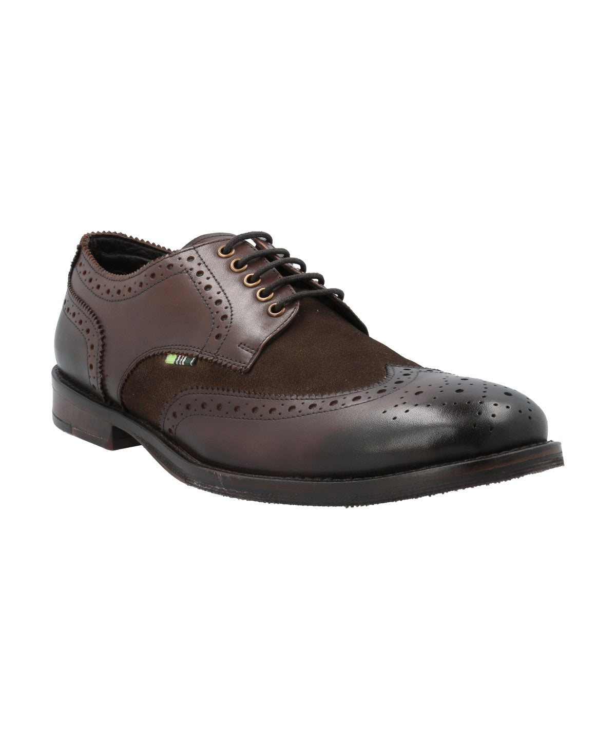 Zapato Cuero Hombre Monza Café Rockford