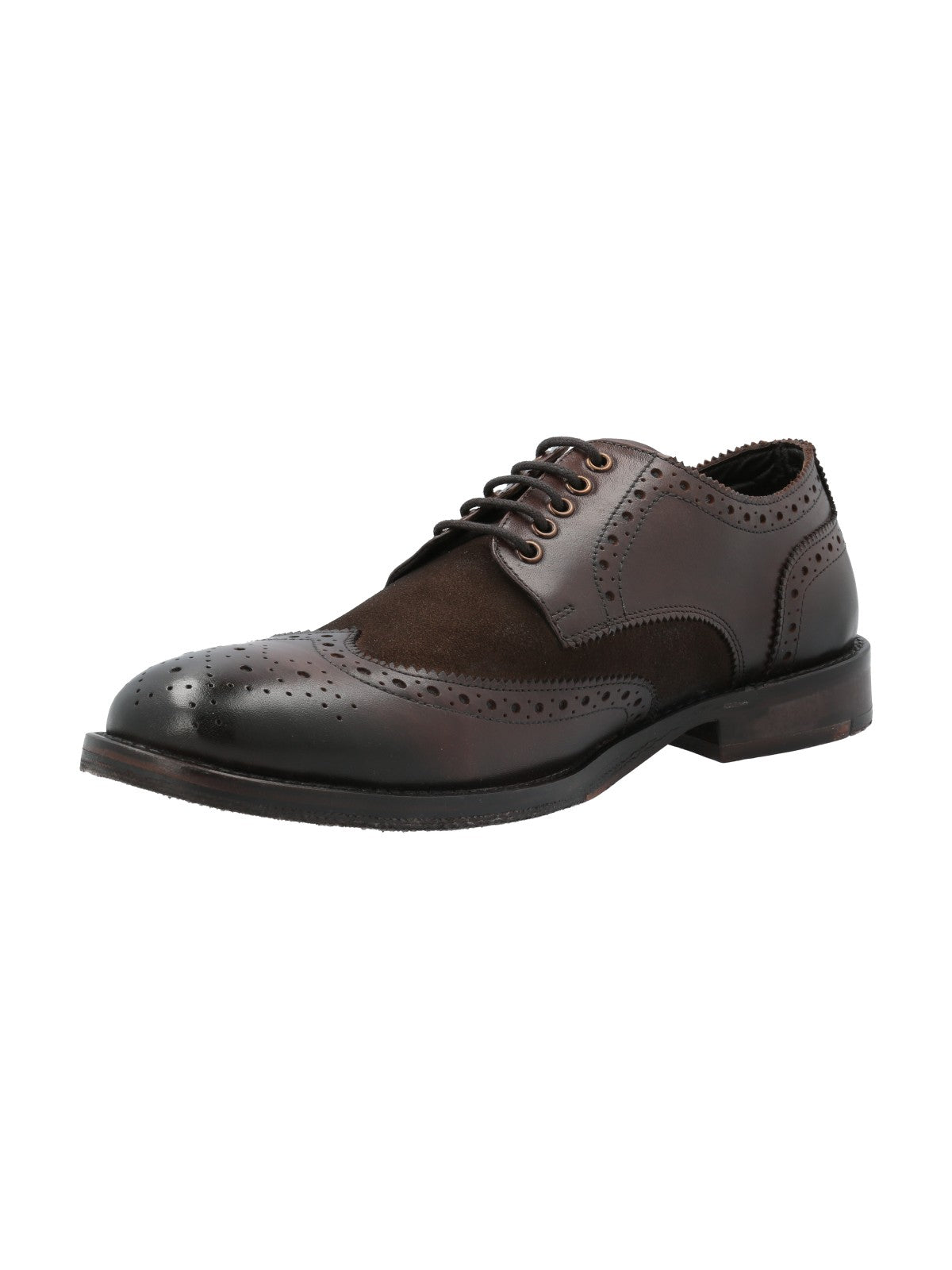 Zapato Cuero Hombre Monza Café Rockford