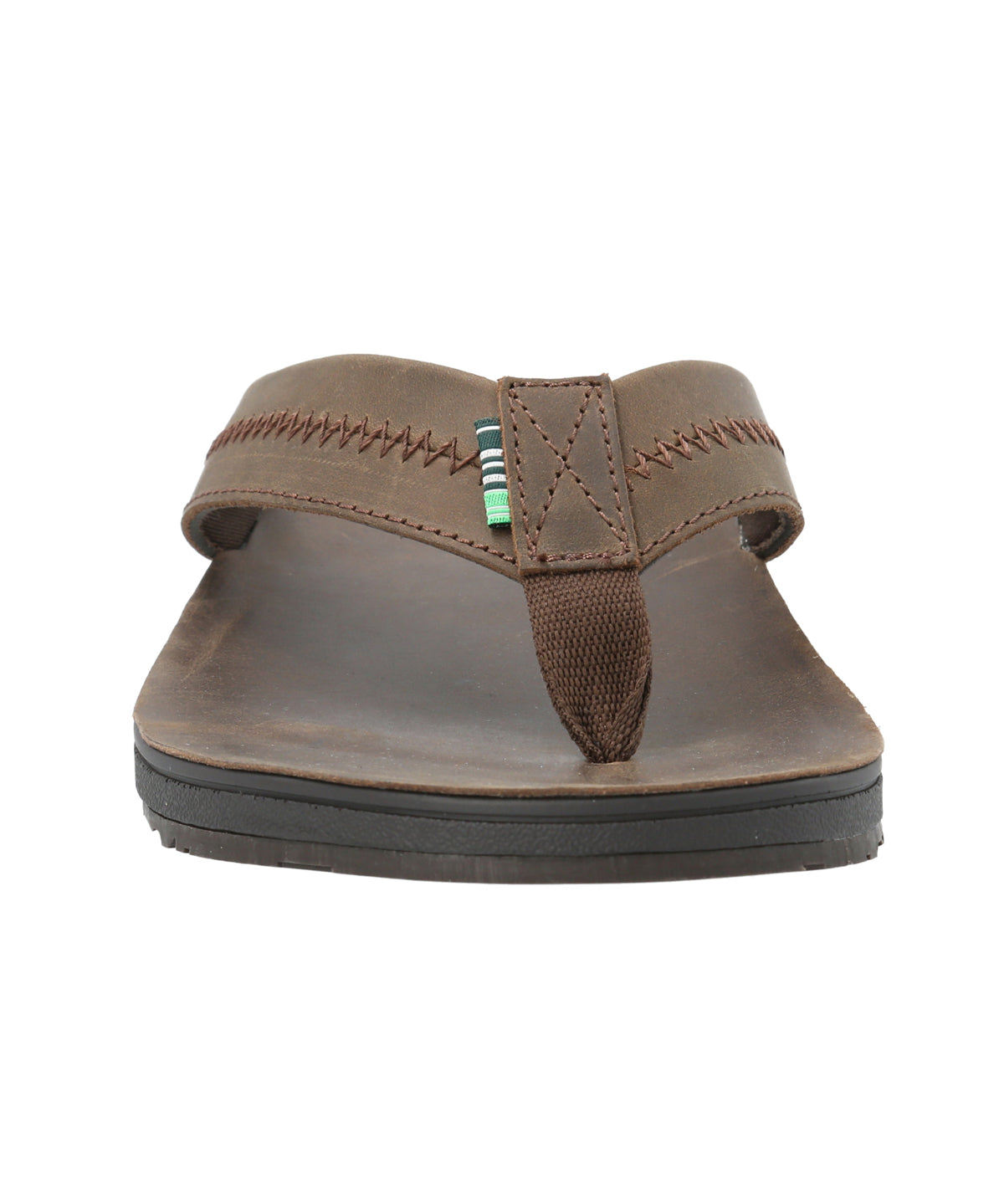 Sandalia Cuero Hombre Playus Verde Rockford