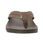 Sandalia Cuero Hombre Playus Verde Rockford