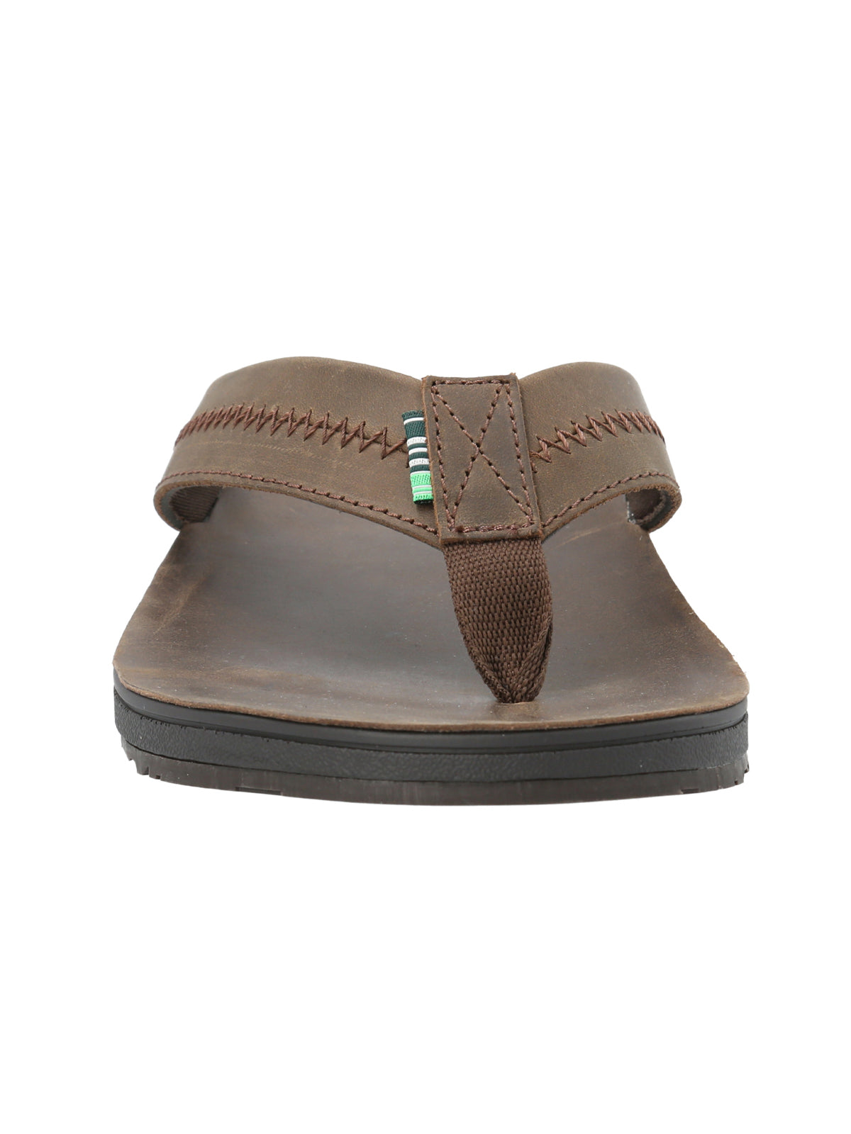 Sandalia Cuero Hombre Playus Verde Rockford