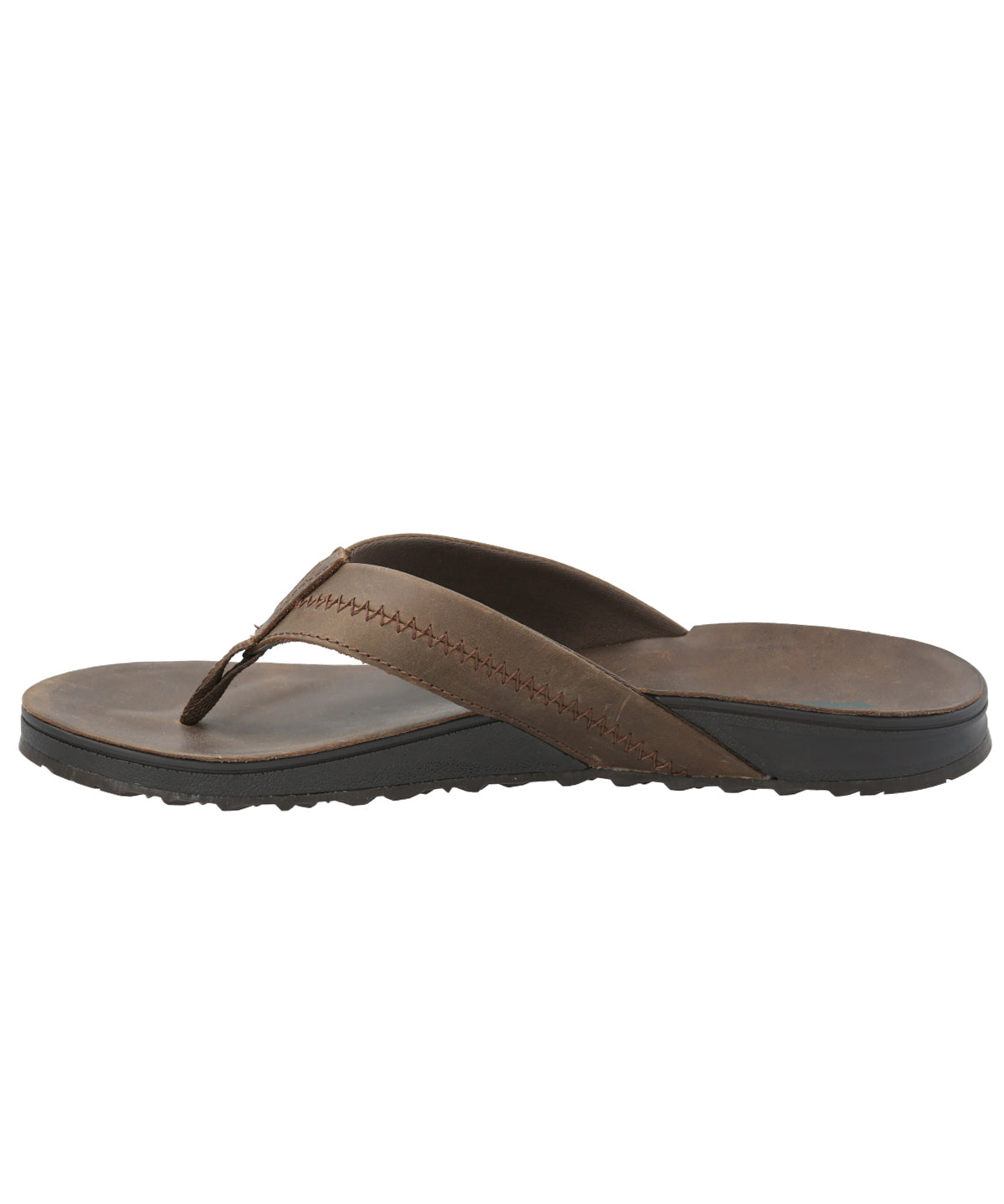 Sandalia Cuero Hombre Playus Verde Rockford