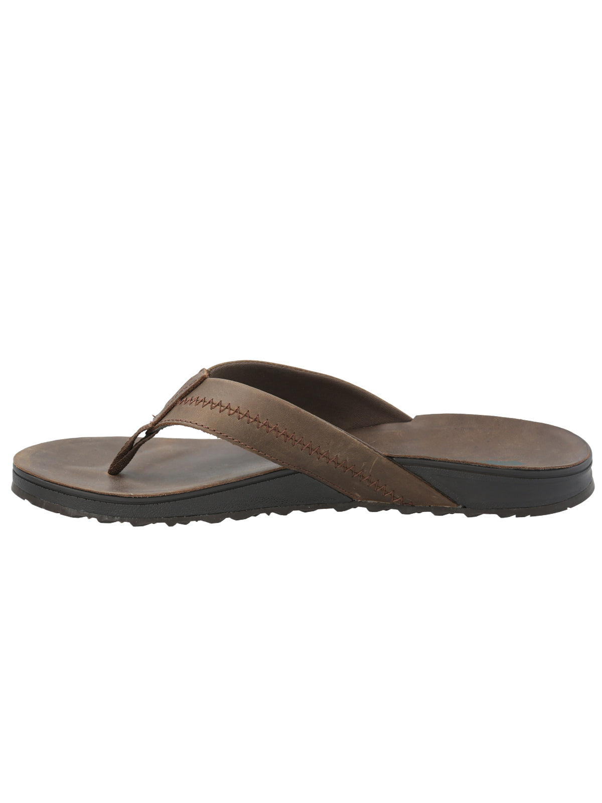 Sandalia Cuero Hombre Playus Verde Rockford