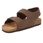 Sandalia Cuero Hombre Commet Café Rockford