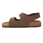 Sandalia Cuero Hombre Commet Café Rockford