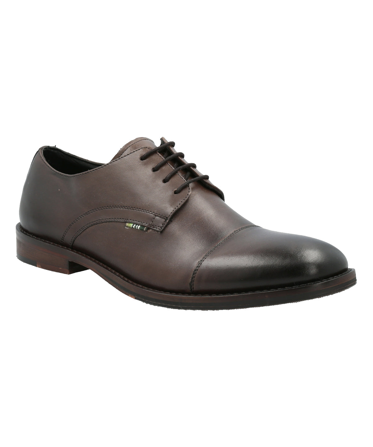 Zapato Cuero Hombre Villeneuve Café Rockford