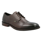 Zapato Cuero Hombre Villeneuve Café Rockford