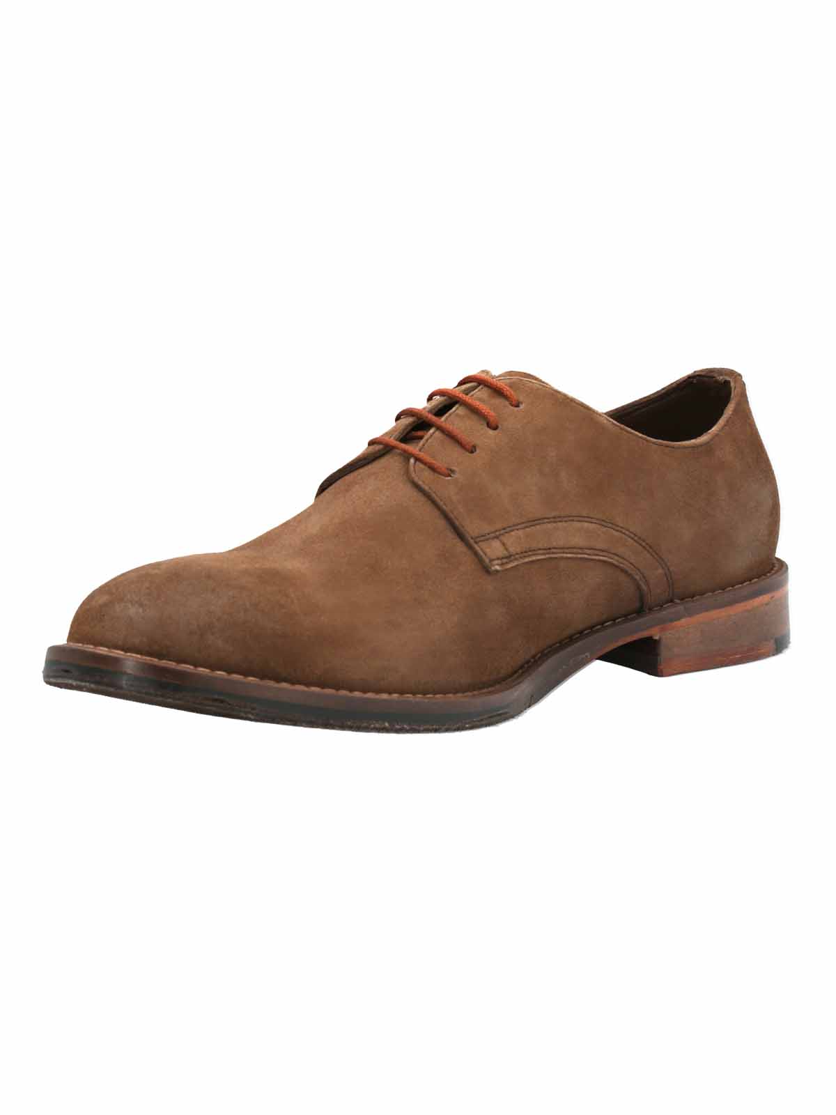 Zapato Cuero Hombre Imola Café Rockford
