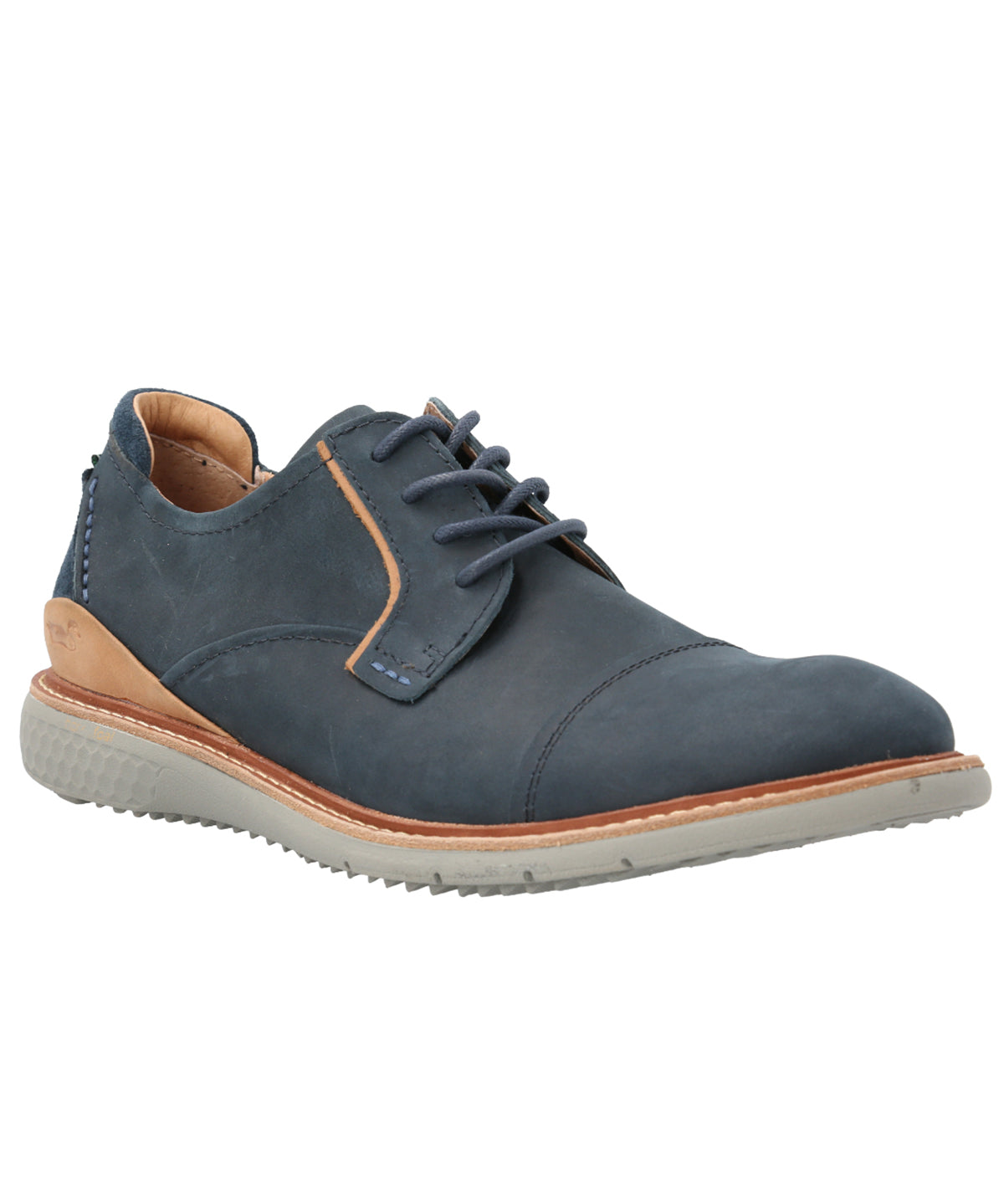 Zapato Cuero Hombre Ranun Azul Rockford