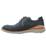 Zapato Cuero Hombre Ranun Azul Rockford