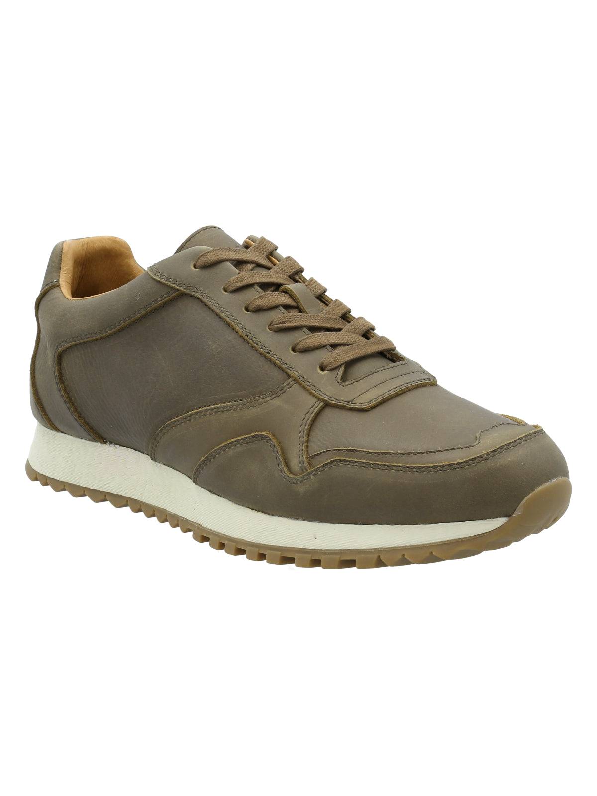 Zapatilla Cuero Hombre Fleir Verde Rockford