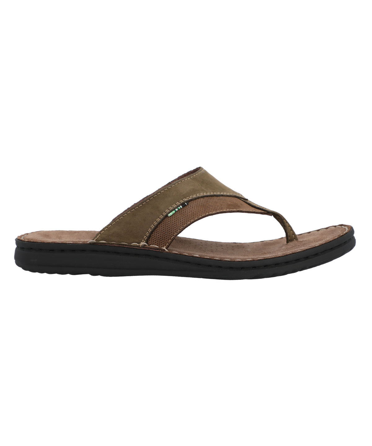 Sandalia Cuero Hombre Curt Café Claro Rockford